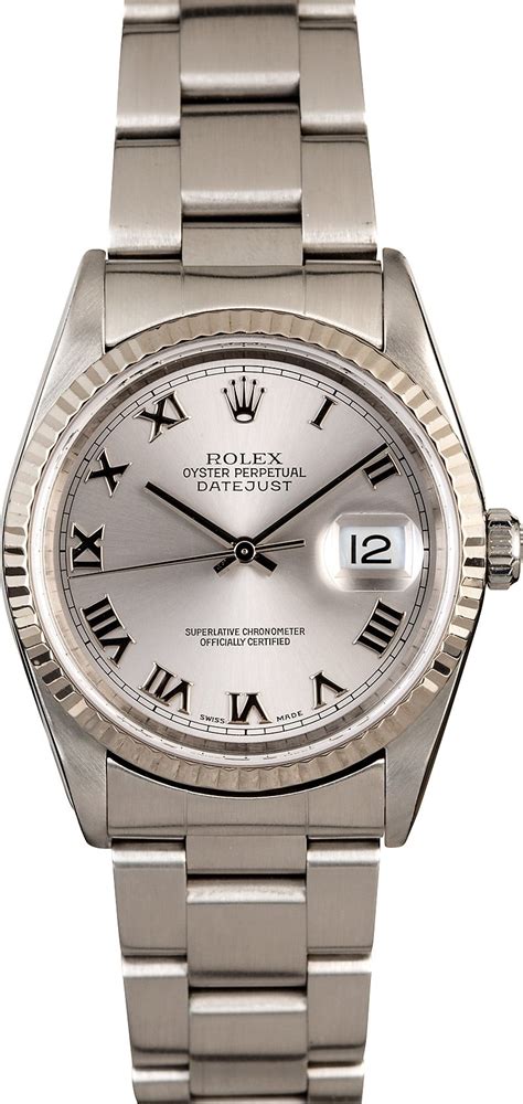 rolex oyster perpetual date just mens watch 16234|rolex 16233 price list.